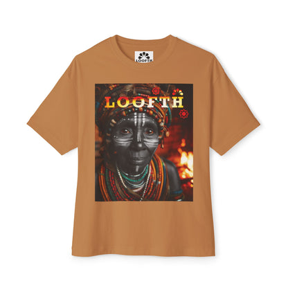 (F) Reine Africaine Oversized Tee