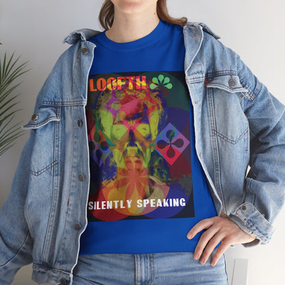 (M) Vibrance Silencieuse Unisex Heavy Cotton Tee