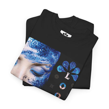 (F) Éclat Bleu Unisex Heavy Cotton Tee