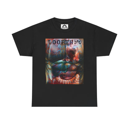 (F) Édifice Lumière Unisex Heavy Cotton Tee
