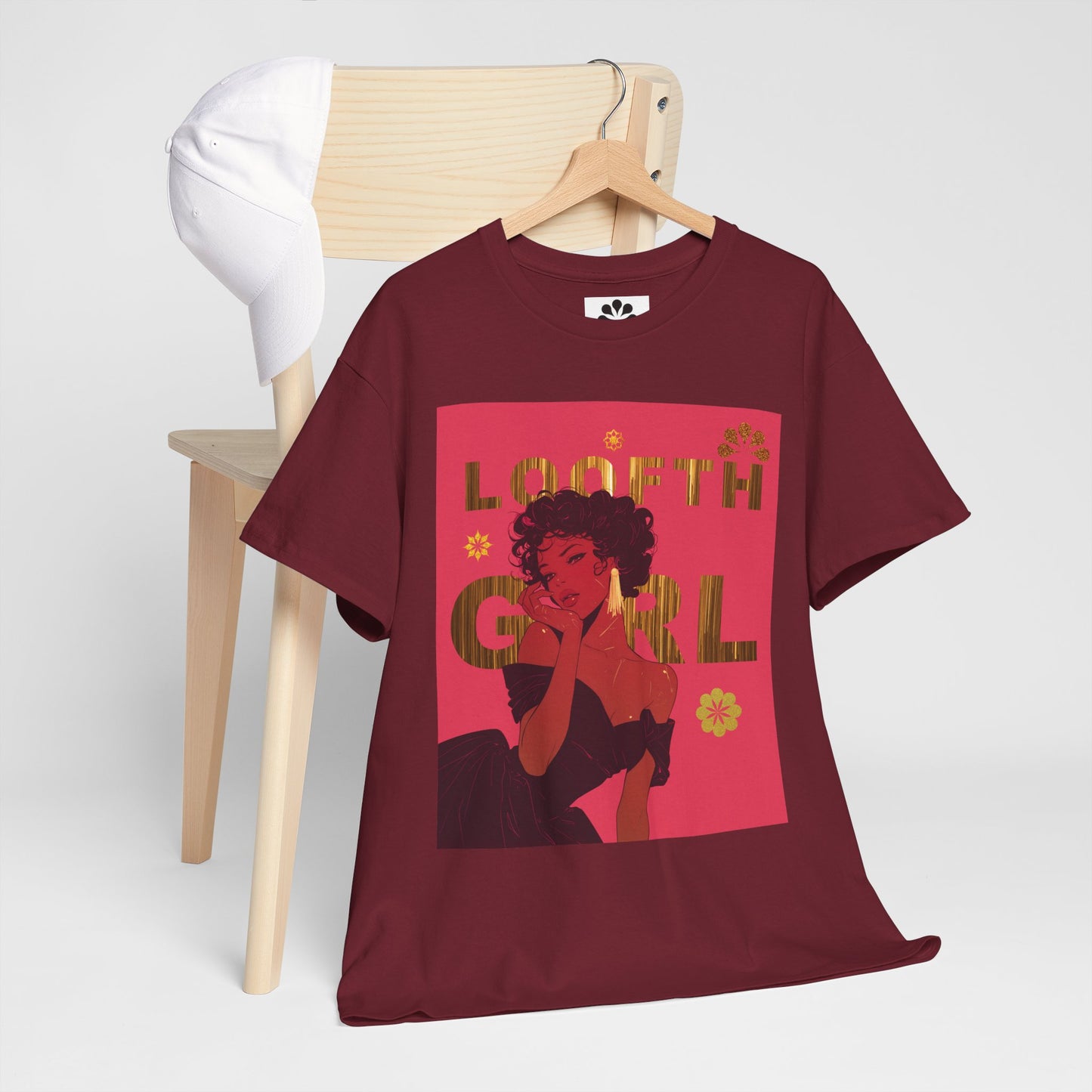 (F) Fille Audacieuse Unisex Heavy Cotton Tee