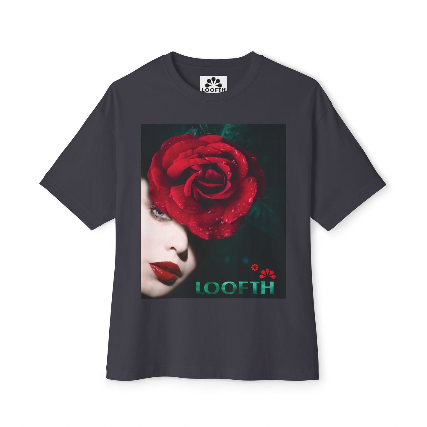 (F) Rosé de Mystique Unisex Oversized Boxy Tee