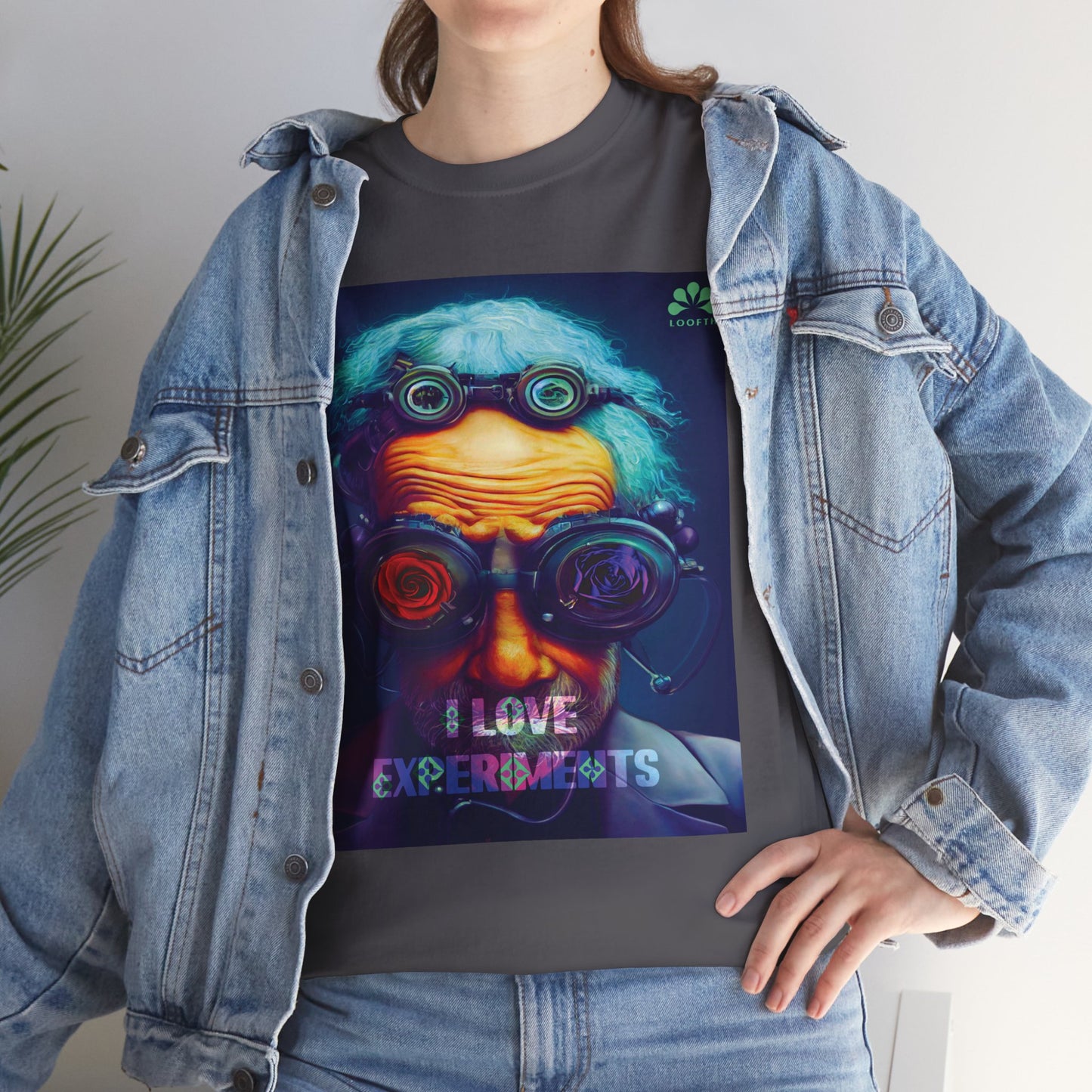 (M) Expérience Curieuse Unisex Heavy Cotton Tee
