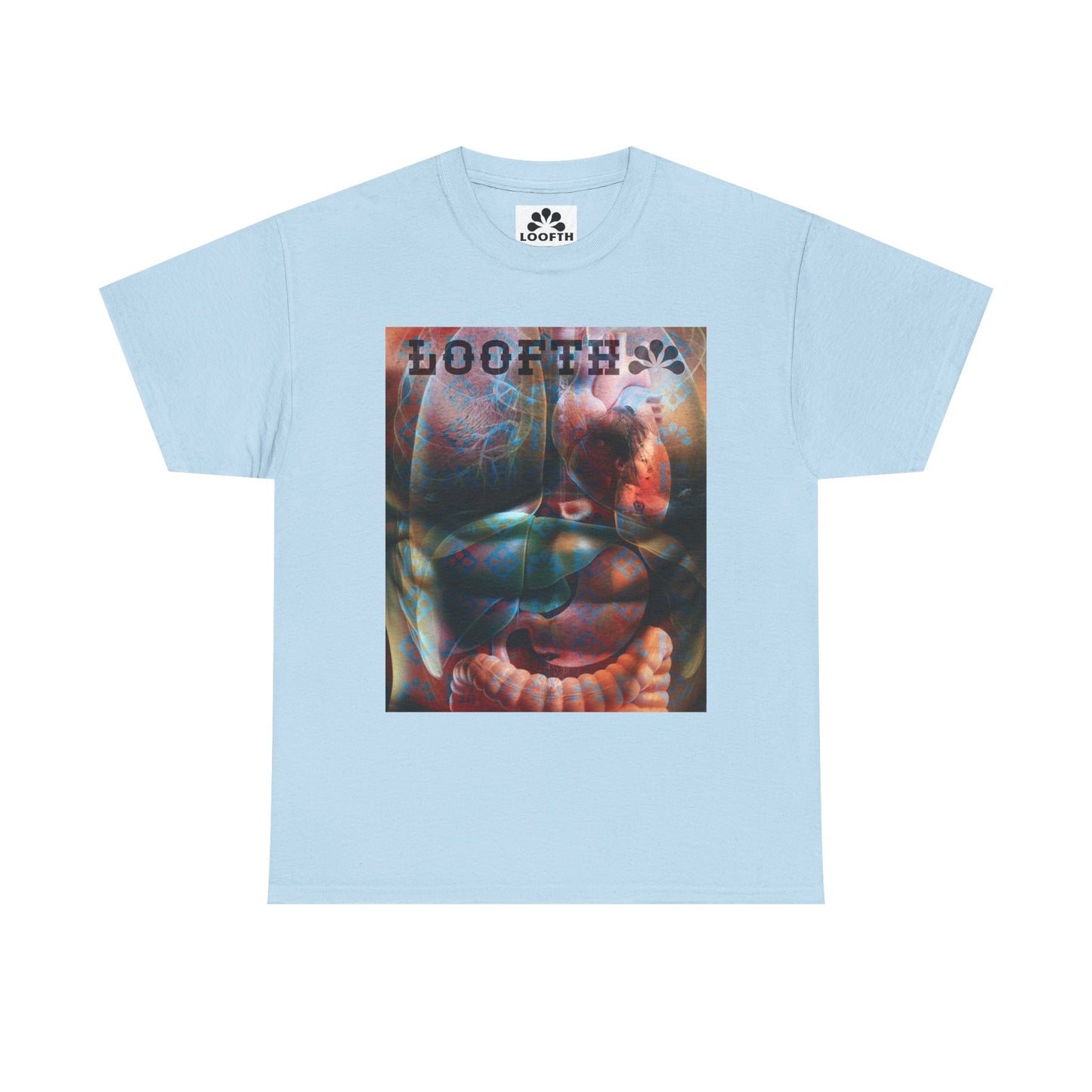 (F) Édifice Lumière Unisex Heavy Cotton Tee