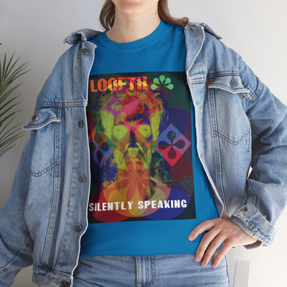 (M) Vibrance Silencieuse Unisex Heavy Cotton Tee