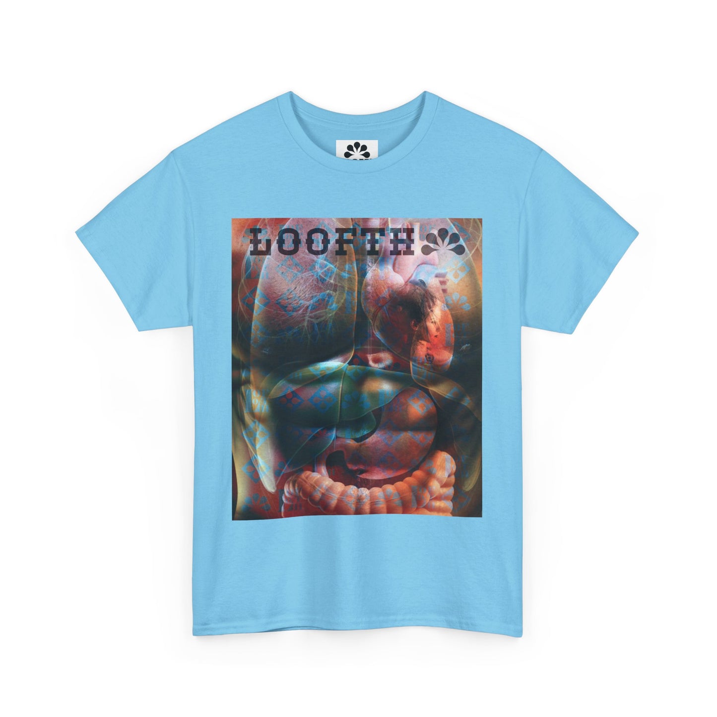 (F) Édifice Lumière Unisex Heavy Cotton Tee