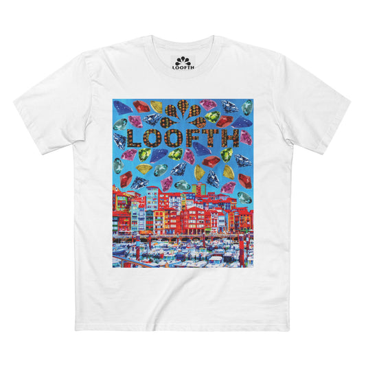 (M) Bijou Céleste Adult Staple T-Shirt