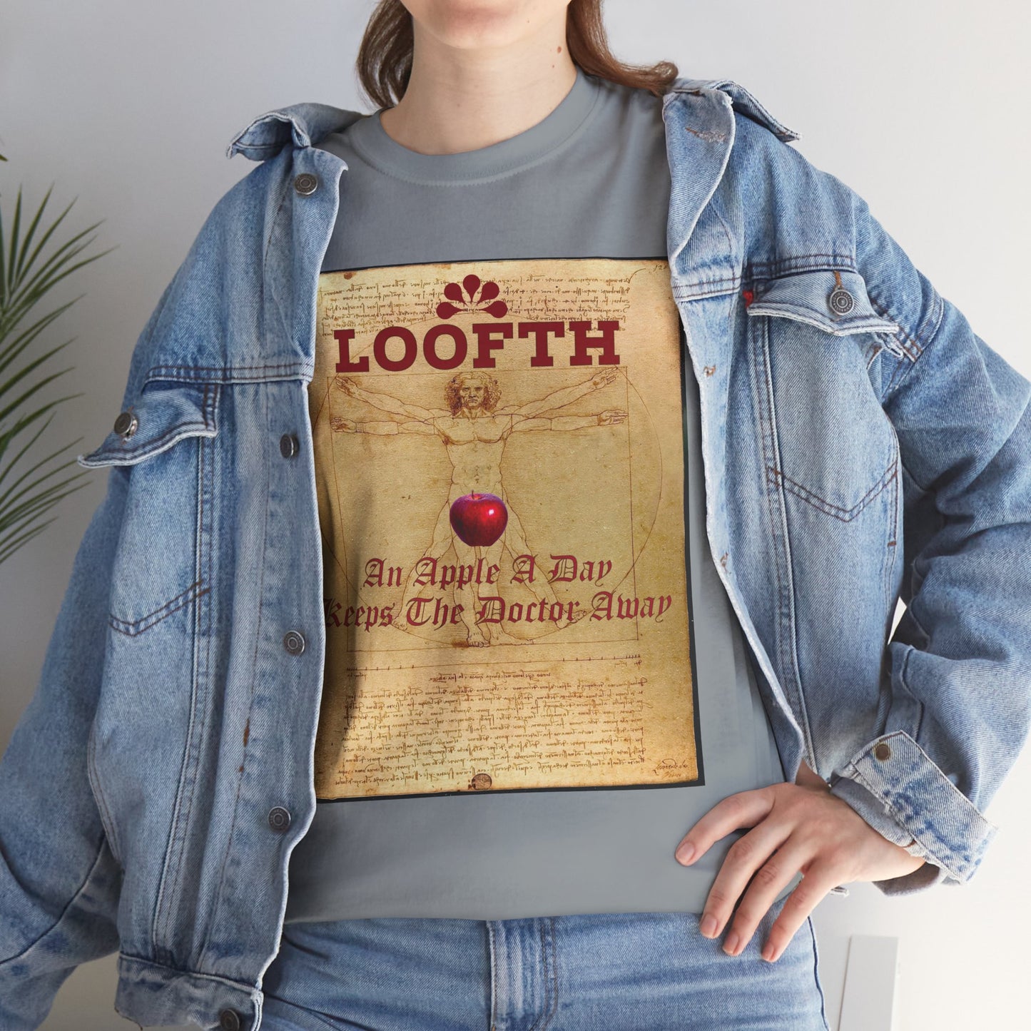 (F) Pomme Santé Unisex Heavy Cotton Tee