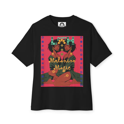 (F) Magie Ébène Unisex Oversized Boxy Tee