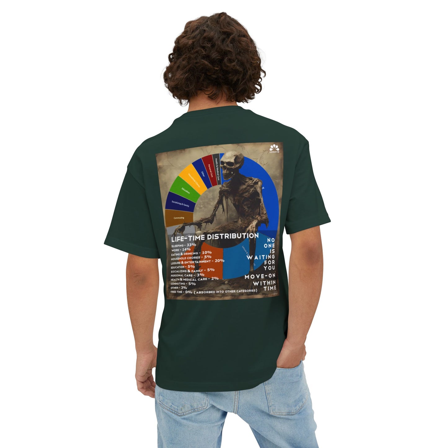 (F) Crâne Vivace Unisex Oversized Boxy Tee