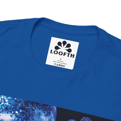 (F) Éclat Bleu Unisex Heavy Cotton Tee