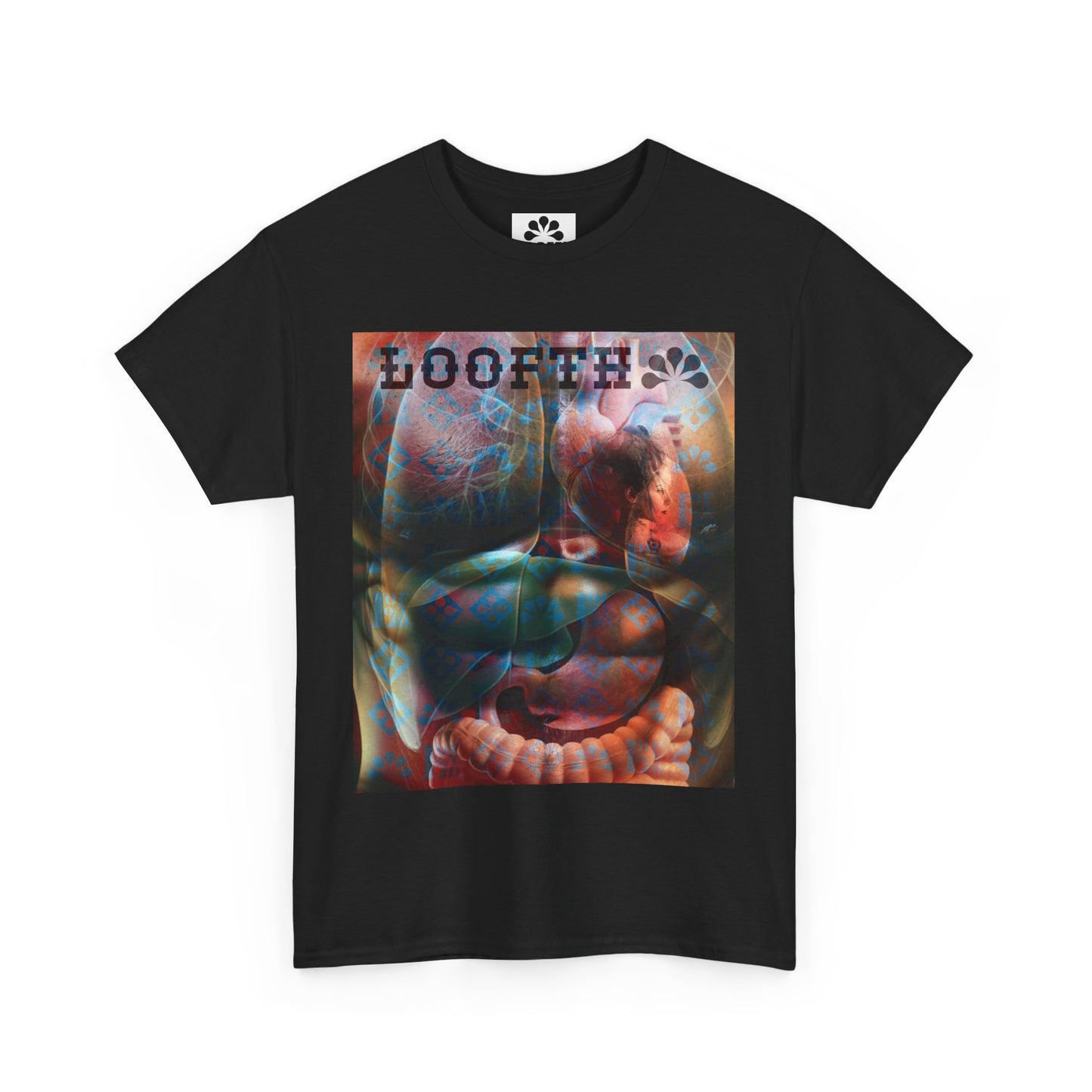 (F) Édifice Lumière Unisex Heavy Cotton Tee