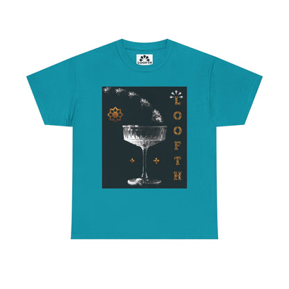 (M) Cristal Noir Unisex Heavy Cotton Tee
