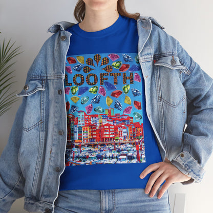 (F) Bijou Céleste Unisex Heavy Cotton Tee