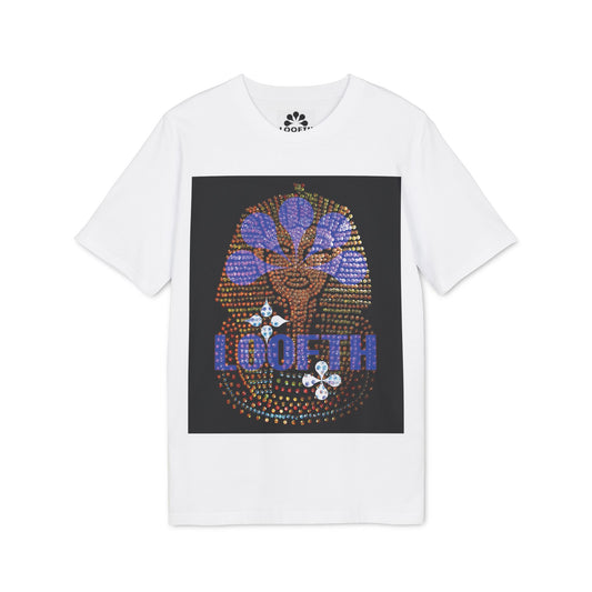 (F) Pharaon Azur Unisex Organic Combed Cotton Medium Fit T-shirt