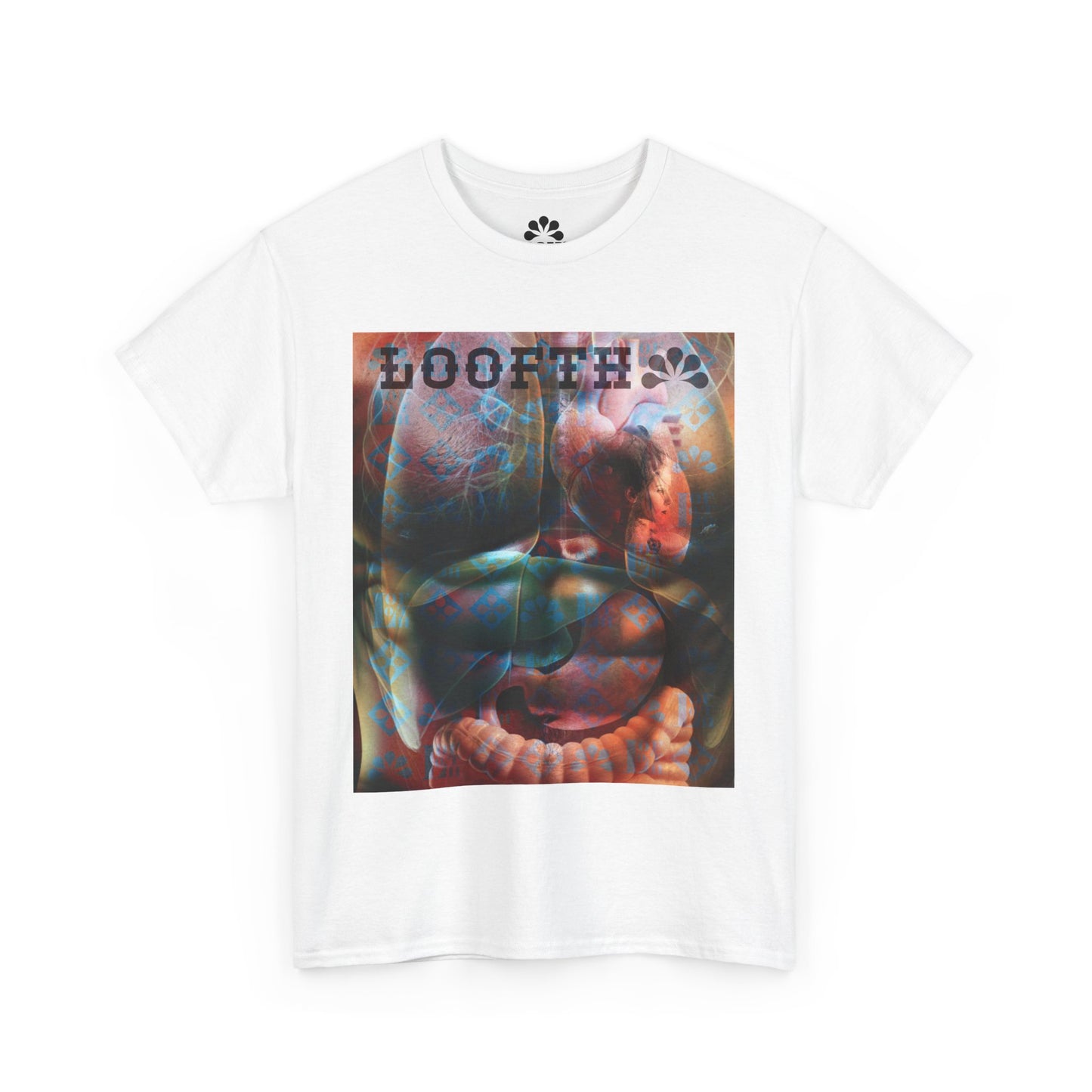 (F) Édifice Lumière Unisex Heavy Cotton Tee