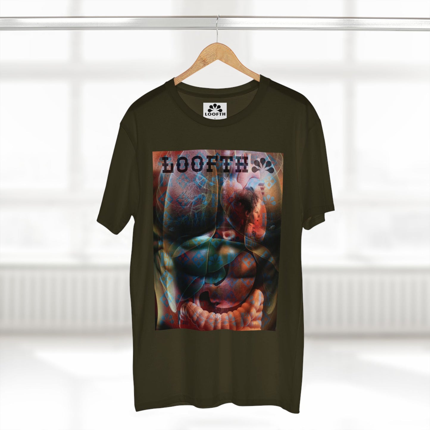 (M) Édifice Lumière Adult Staple Tee