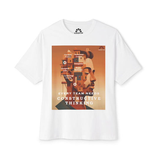 (M) Maison Intellect Unisex Oversized Tee