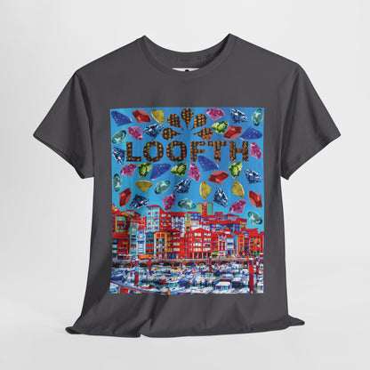 (F) Bijou Céleste Unisex Heavy Cotton Tee