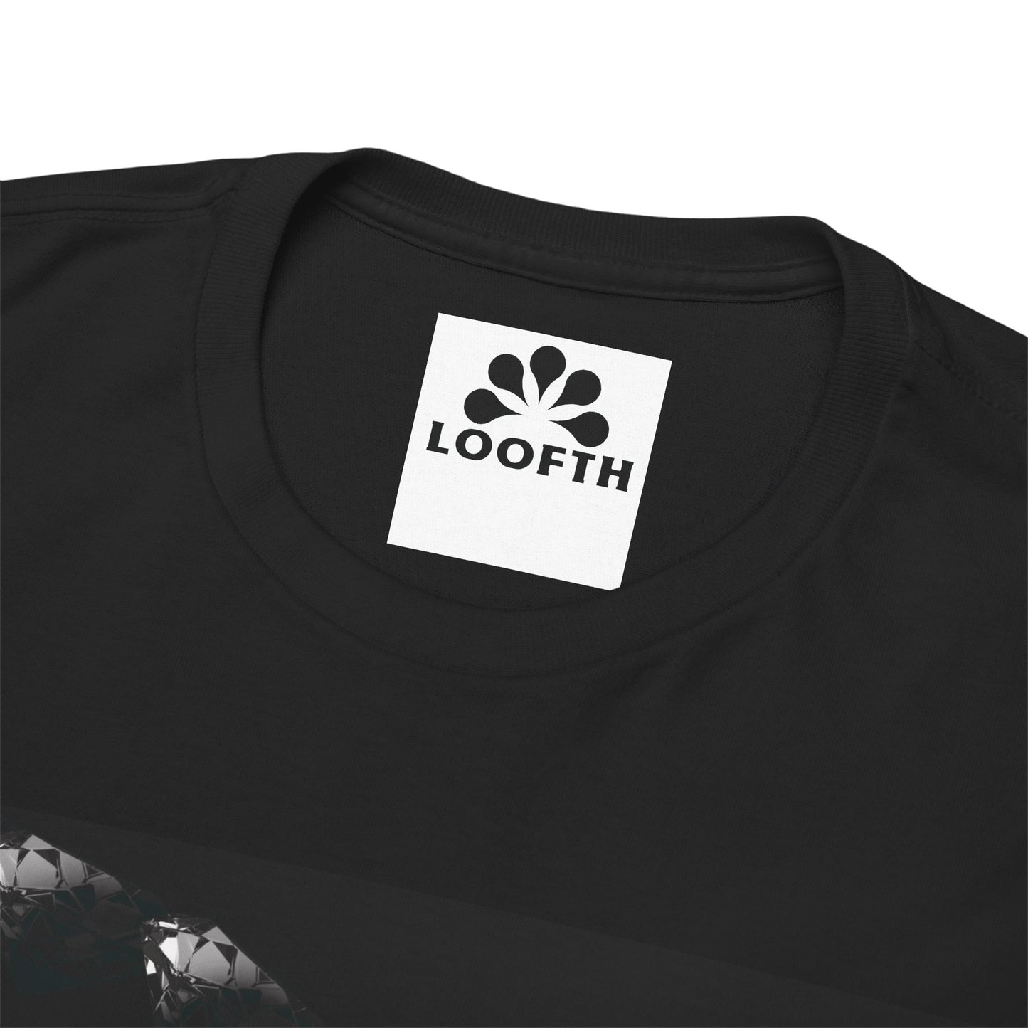 (F) Cristal Noir Unisex Heavy Cotton Tee