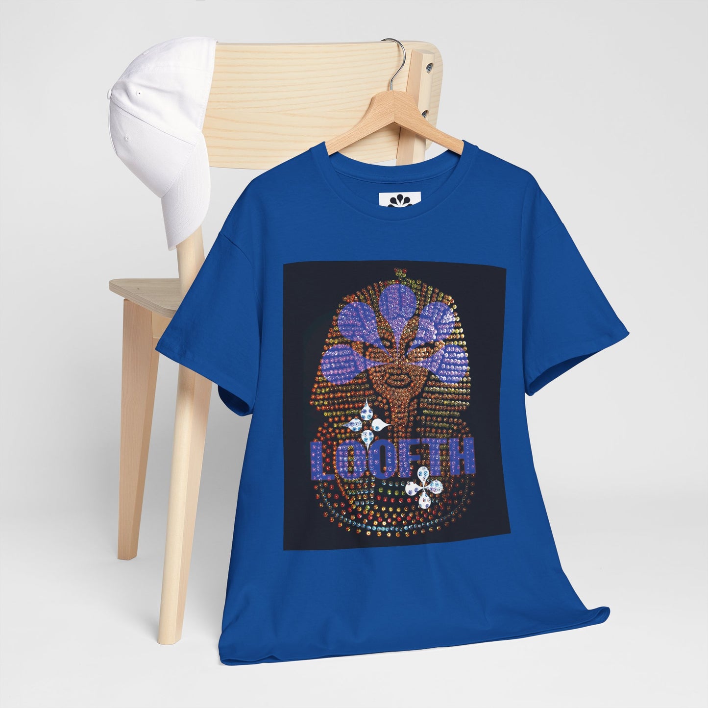 (F) Pharaon Azur Unisex Heavy Cotton Tee