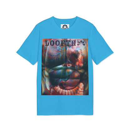 (F) Édifice Lumière Unisex Organic Combed Cotton Medium Fit T-shirt