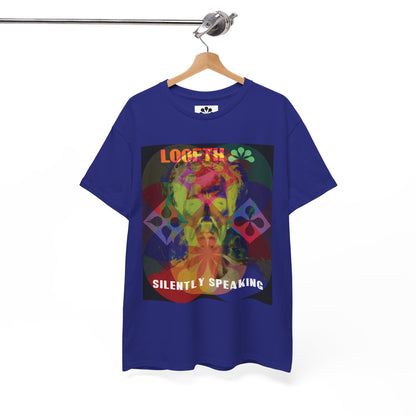 (M) Vibrance Silencieuse Unisex Heavy Cotton Tee