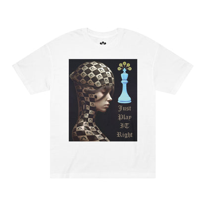 (F) Échiquier Élégant Unisex Classic Tee