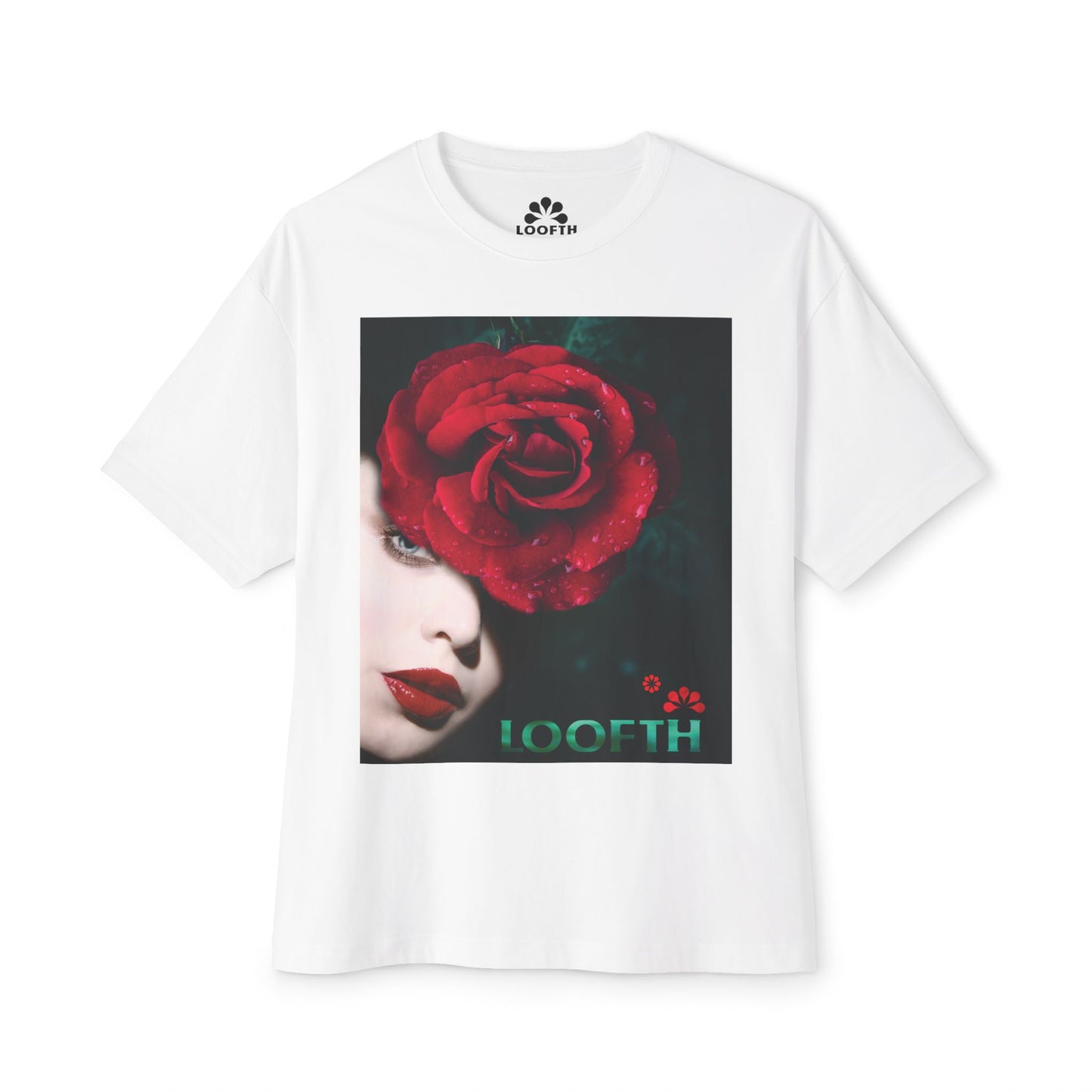 (F) Rosé de Mystique Unisex Oversized Boxy Tee