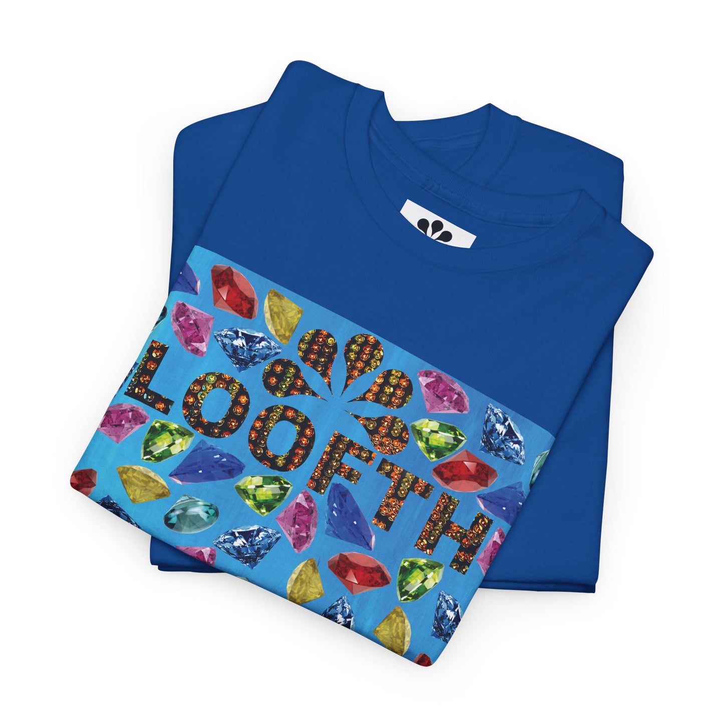 (F) Bijou Céleste Unisex Heavy Cotton Tee