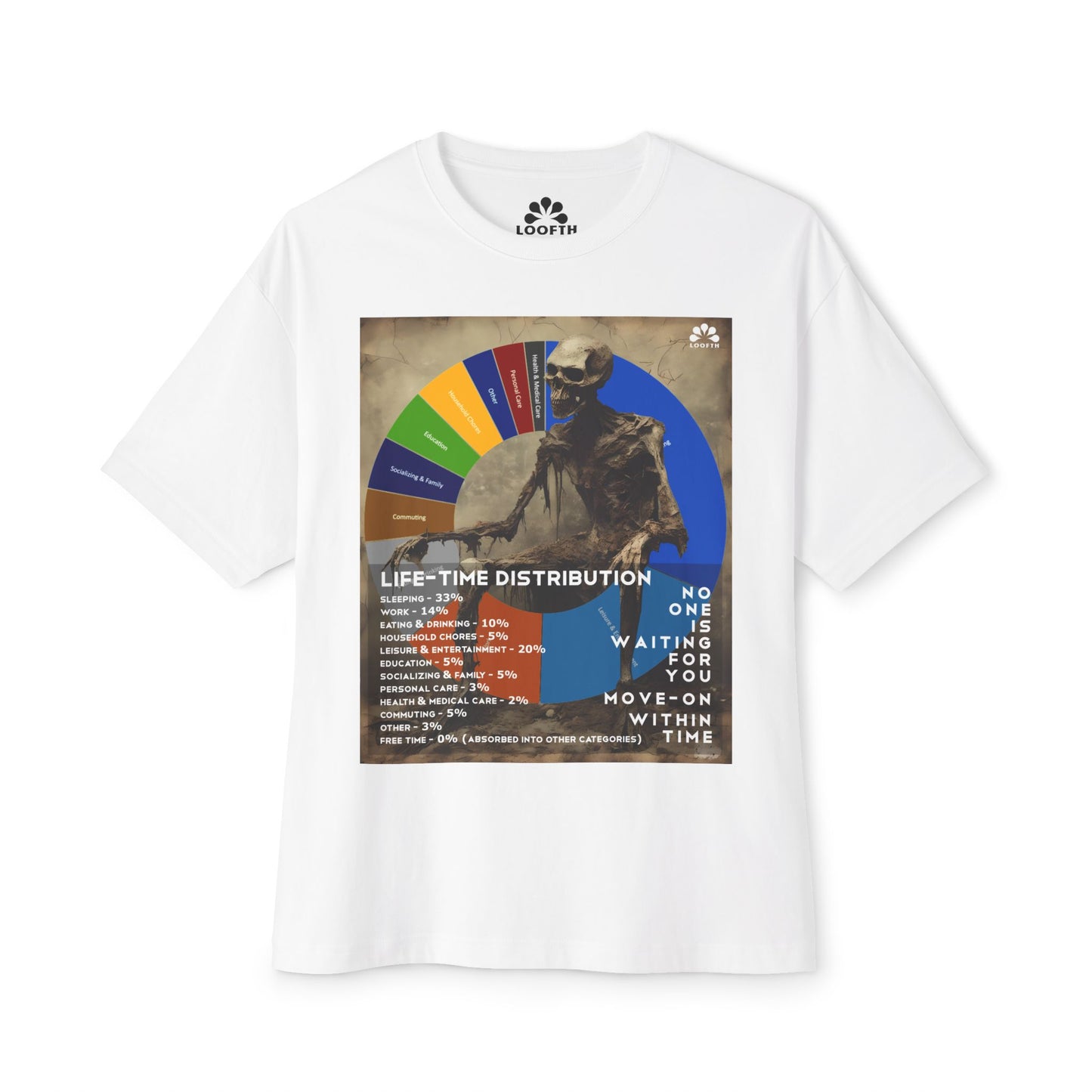 (F) Crâne Vivace Unisex Oversized Boxy Tee