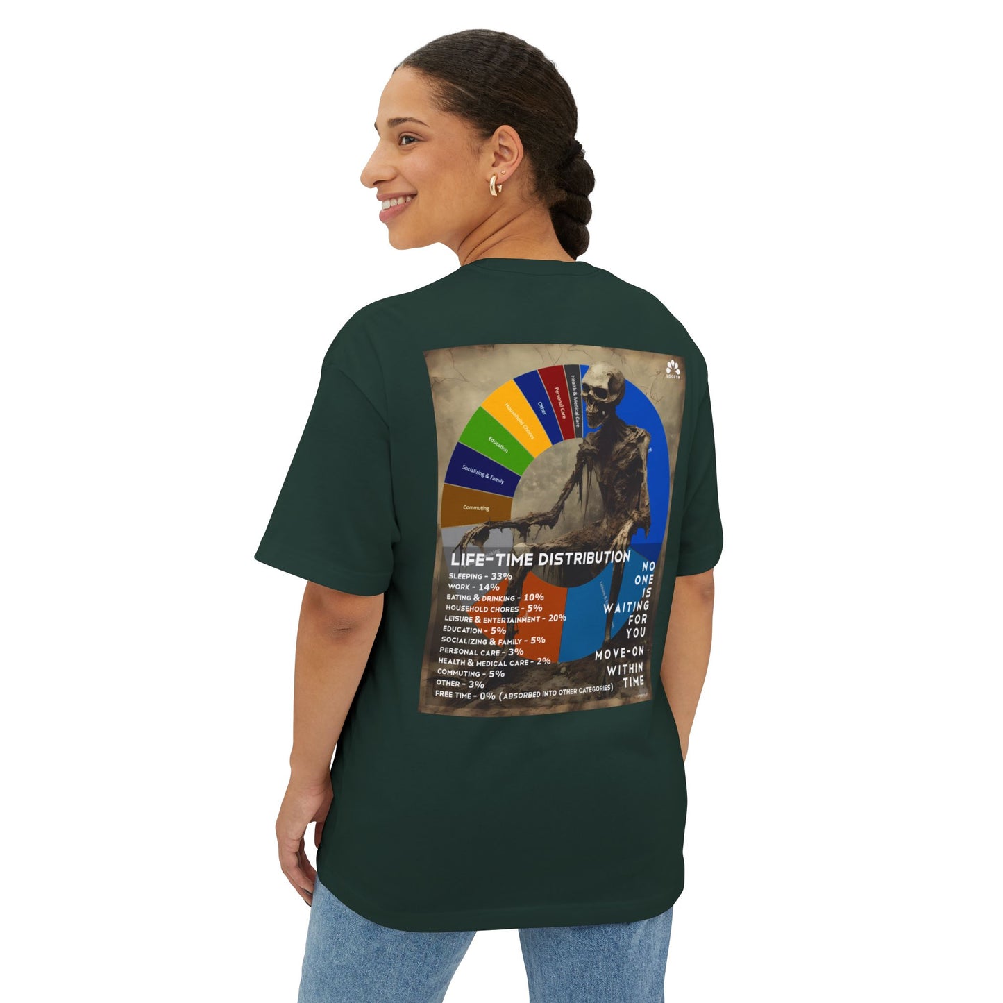 (F) Crâne Vivace Unisex Oversized Boxy Tee
