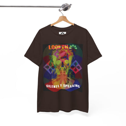 (M) Vibrance Silencieuse Unisex Heavy Cotton Tee