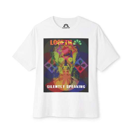 (M) Vibrance Silencieuse Unisex Oversized Tee