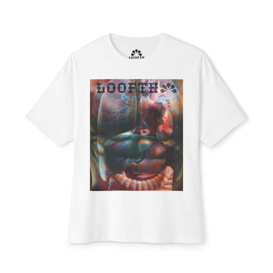 (F) Édifice Lumière Unisex Oversized Boxy Tee