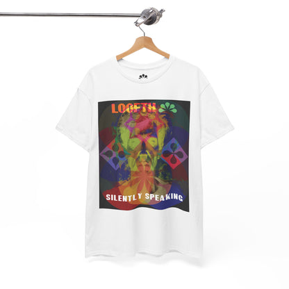 (M) Vibrance Silencieuse Unisex Heavy Cotton Tee