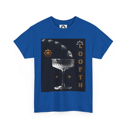 (M) Cristal Noir Unisex Heavy Cotton Tee