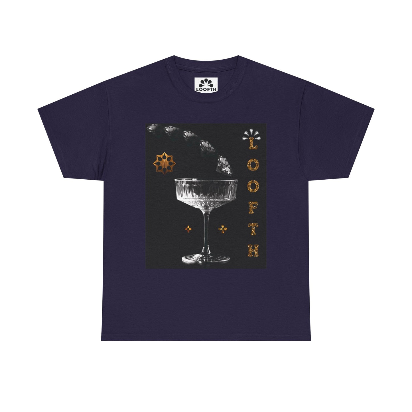 (M) Cristal Noir Unisex Heavy Cotton Tee