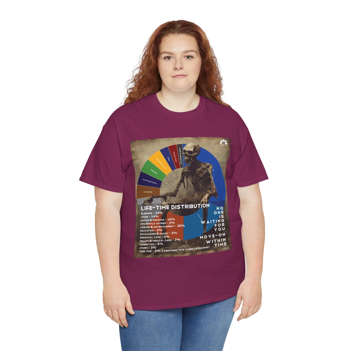 (F) Crâne Vivace Unisex Heavy Cotton Tee