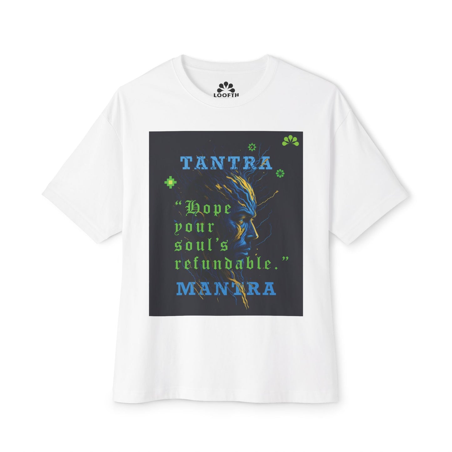 (M) Mantra Lumière Unisex Oversized Boxy Tee