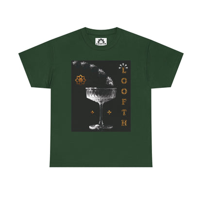 (M) Cristal Noir Unisex Heavy Cotton Tee