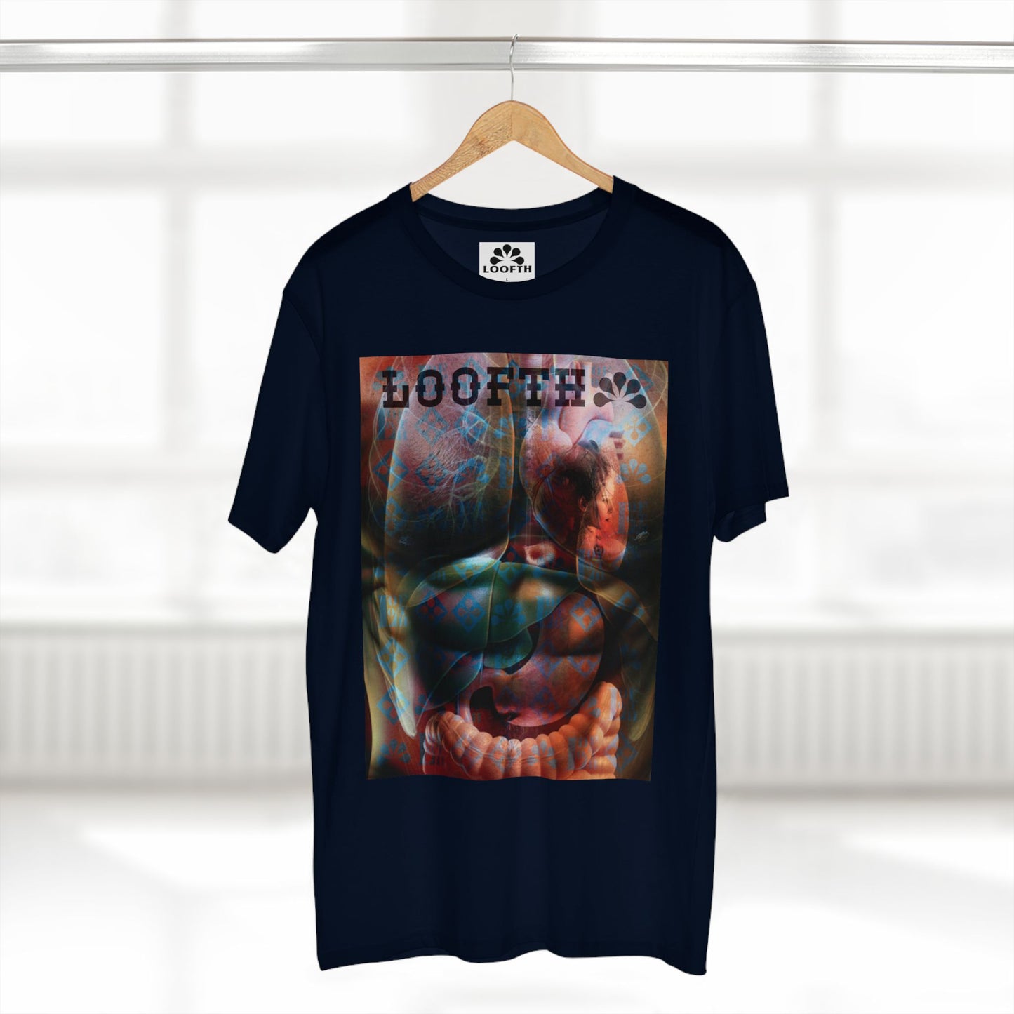 (M) Édifice Lumière Adult Staple Tee