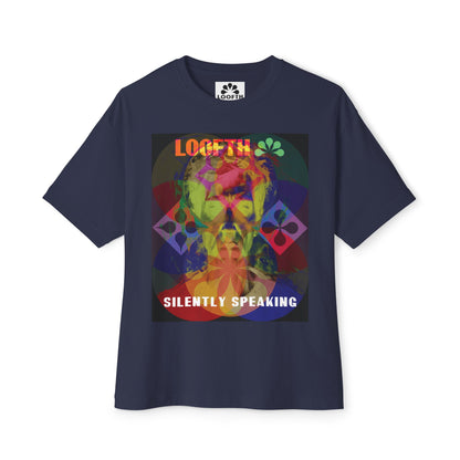 (F) Vibrance Silencieuse Unizex Oversized Tee