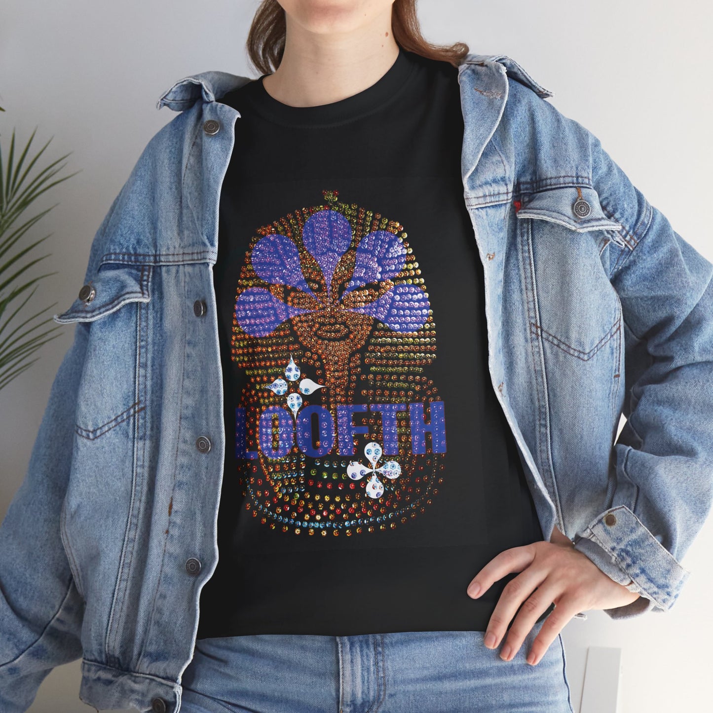 (F) Pharaon Azur Unisex Heavy Cotton Tee