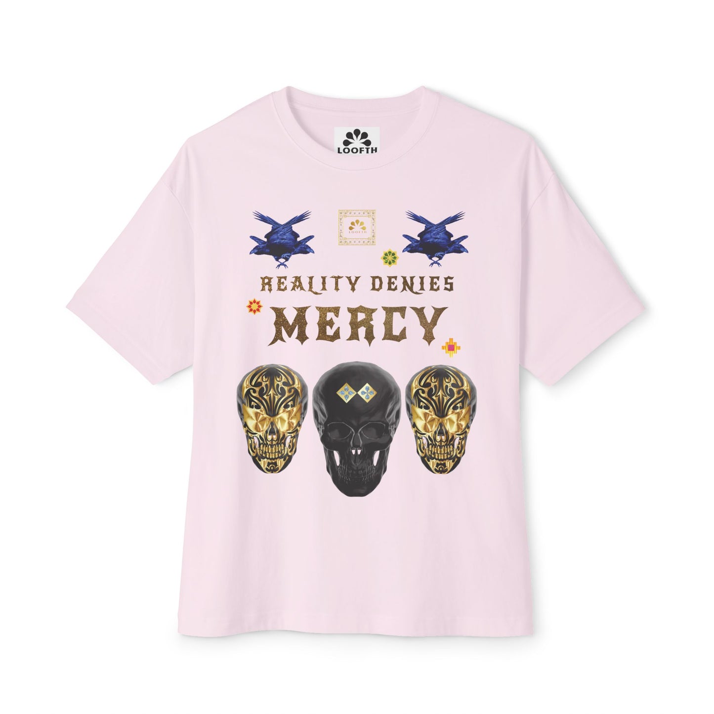 (F) Corbeau Rebelle Unisex Oversized Boxy Tee