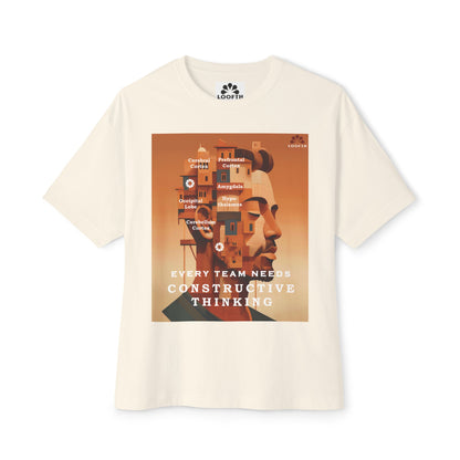 (M) Maison Intellect Unisex Oversized Tee