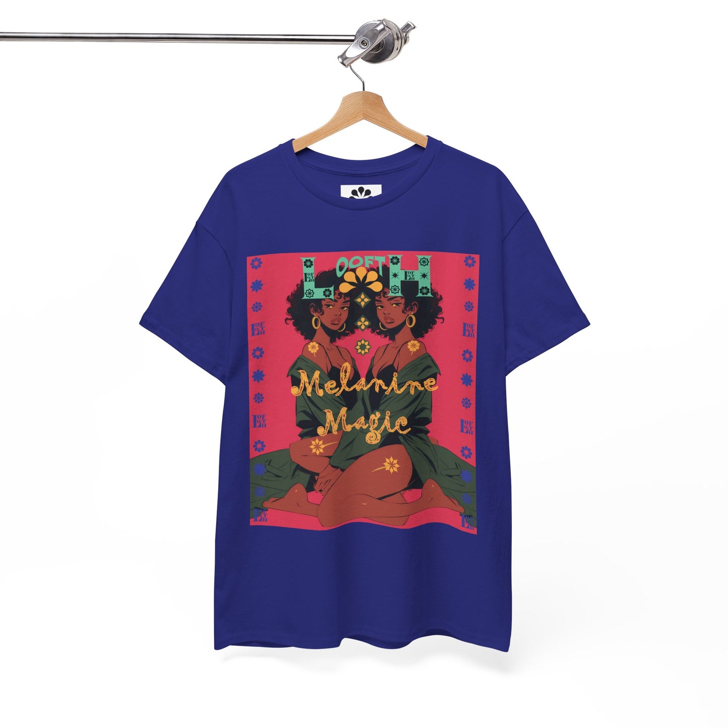 (F) Magie Ébène Unisex Heavy Cotton Tee