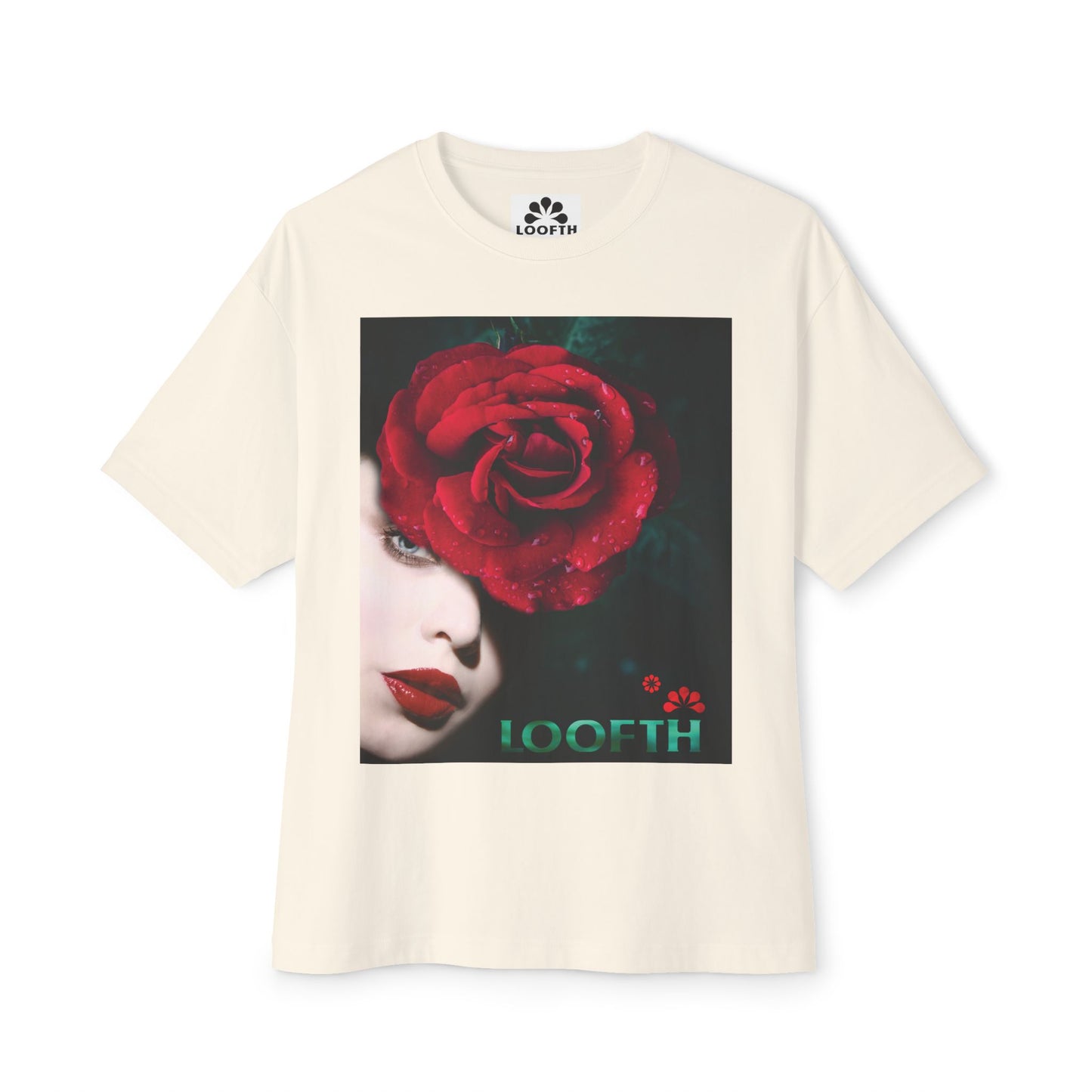 (F) Rosé de Mystique Unisex Oversized Boxy Tee