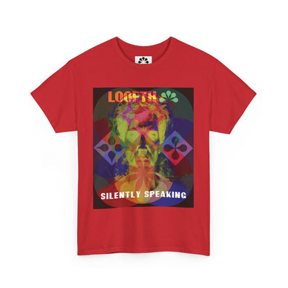 (M) Vibrance Silencieuse Unisex Heavy Cotton Tee