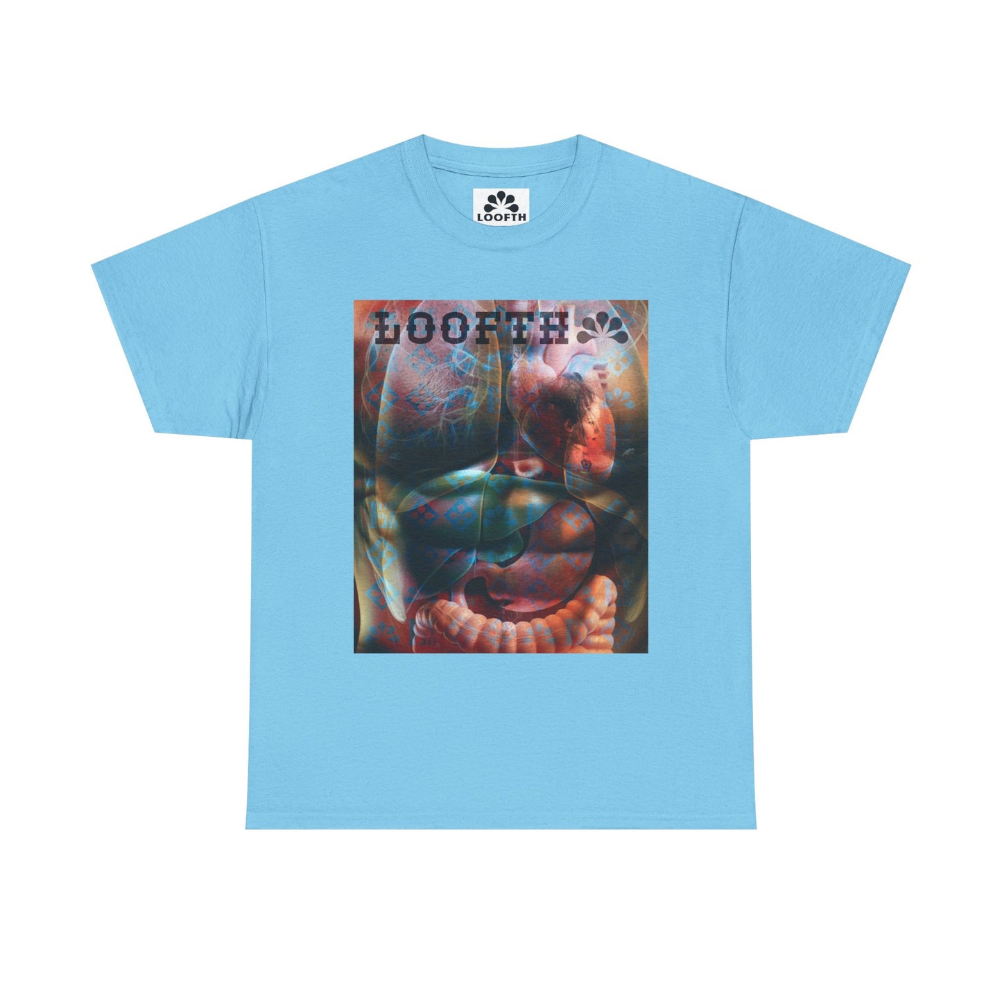(F) Édifice Lumière Unisex Heavy Cotton Tee